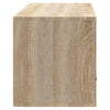 væghængt skoskab 70x35x38 cm konstrueret træ Sonoma-eg