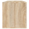 væghængt skoskab 100x35x38 cm konstrueret træ Sonoma-eg