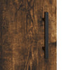 vægskabe 2 stk. 69,5x34x90 cm røget sonoma-eg