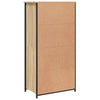 højskab 62x36x121,5 cm konstrueret træ sonoma-eg