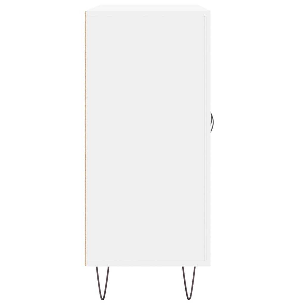 skab 90x34x80 cm konstrueret træ hvid