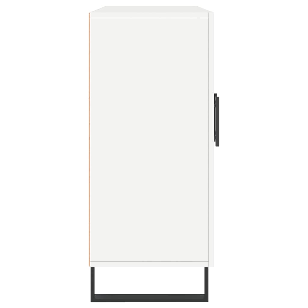 skab 90x34x80 cm konstrueret træ hvid