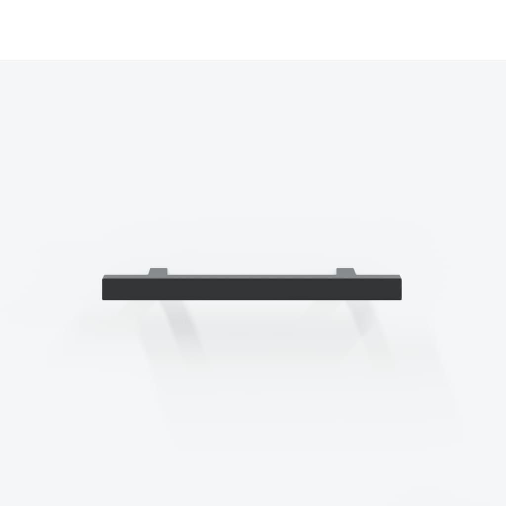 skænk 100x36x60 cm konstrueret træ hvid