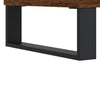 tv-bord 150x30x50 cm konstrueret træ brun egetræsfarve