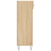 skoreol 60x35x105 cm konstrueret træ sonoma-eg