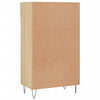 skoreol 60x35x105 cm konstrueret træ sonoma-eg