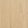 skoreol 60x35x105 cm konstrueret træ sonoma-eg