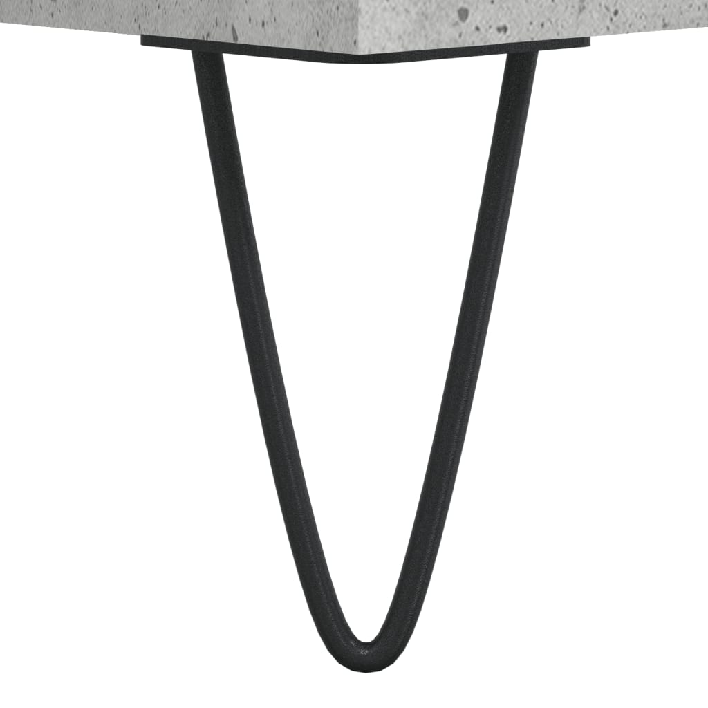 skoreol 60x35x105 cm konstrueret træ betongrå