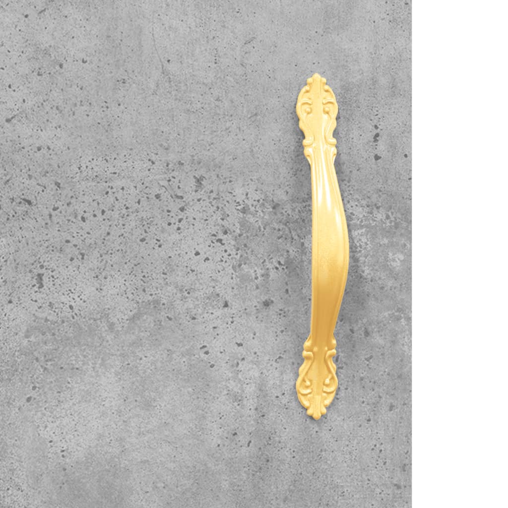 skab 69,5x31x115 cm konstrueret træ betongrå