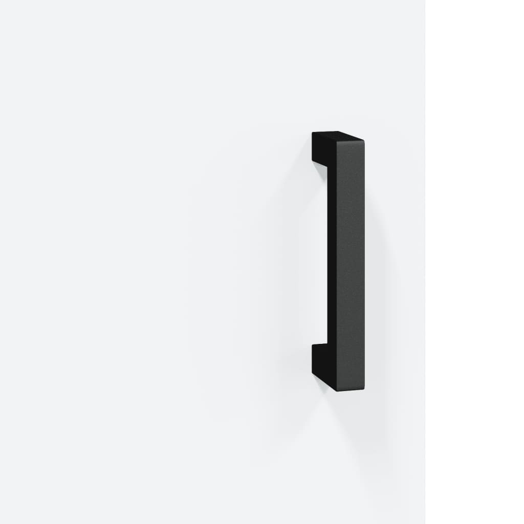 skab 69,5x31x115 cm konstrueret træ hvid