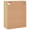 væghængt skab 69,5x34x90 cm konstrueret træ sonoma-eg