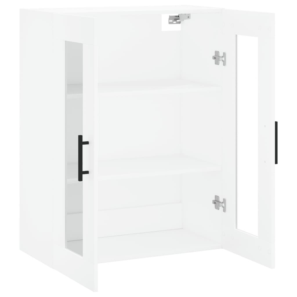 væghængt skab 69,5x34x90 cm hvid