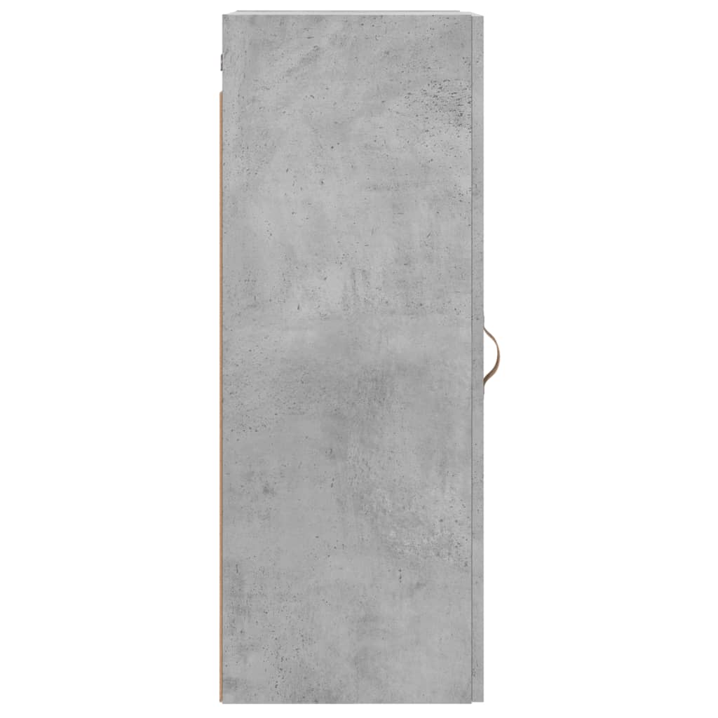 vægskab 34,5x34x90 cm betongrå