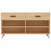 skobænk 102x35x55 cm konstrueret træ sonoma-eg