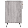 skobænk 102x35x55 cm konstrueret træ grå sonoma-eg