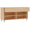 skobænk 102x35x55 cm konstrueret træ sonoma-eg