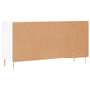 skobænk 102x35x55 cm konstrueret træ hvid
