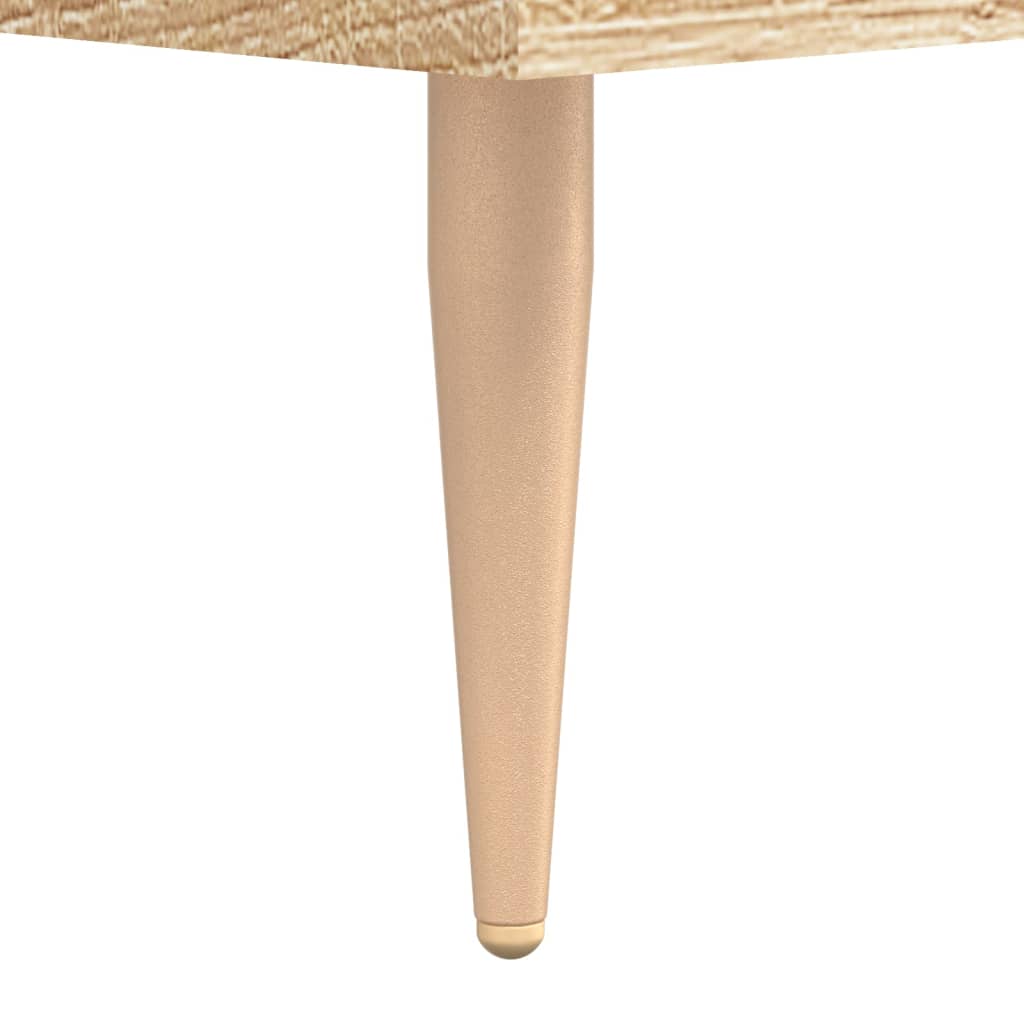 skobænk 102x35x55 cm konstrueret træ sonoma-eg