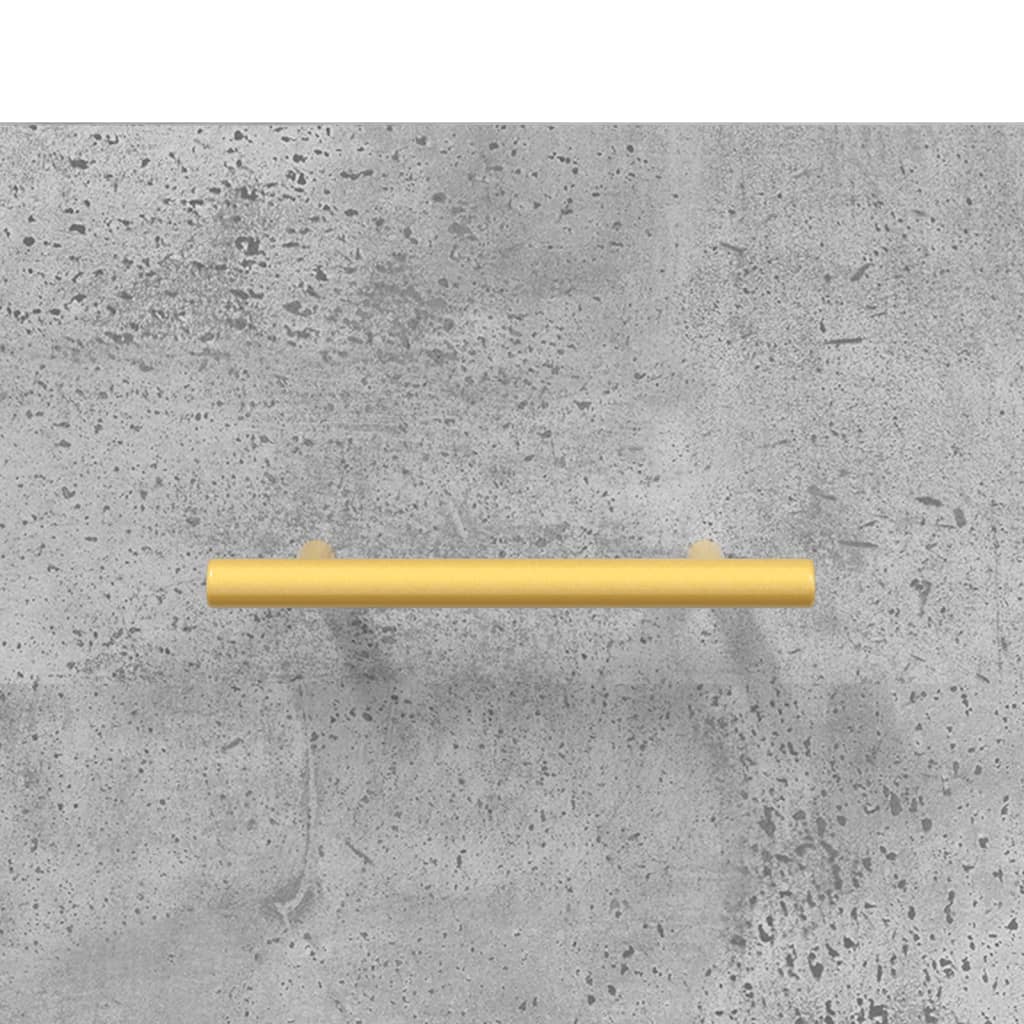 skobænk 102x35x55 cm konstrueret træ betongrå