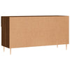 skobænk 102x35x55 cm konstrueret træ brun egetræsfarve