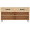 skobænk 102x35x55 cm konstrueret træ sonoma-eg