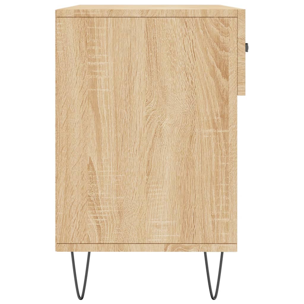 skobænk 102x35x55 cm konstrueret træ sonoma-eg