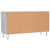 skobænk 102x35x55 cm konstrueret træ betongrå