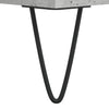 skobænk 102x35x55 cm konstrueret træ betongrå