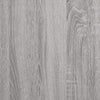 skobænk 102x35x55 cm konstrueret træ grå sonoma-eg
