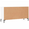 skobænk 102x35x55 cm konstrueret træ hvid