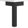 skobænk 102x35x55 cm konstrueret træ hvid