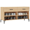skobænk 102x35x55 cm konstrueret træ sonoma-eg