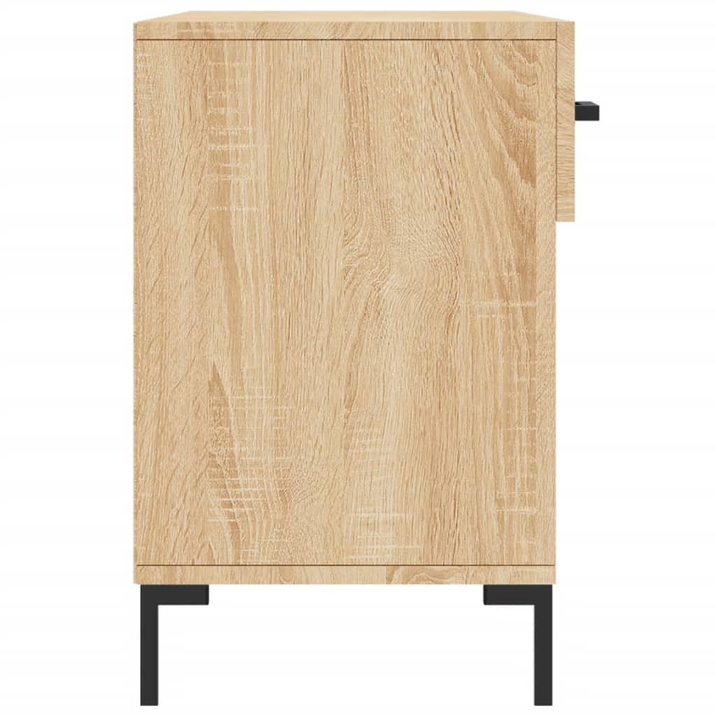 skobænk 102x35x55 cm konstrueret træ sonoma-eg
