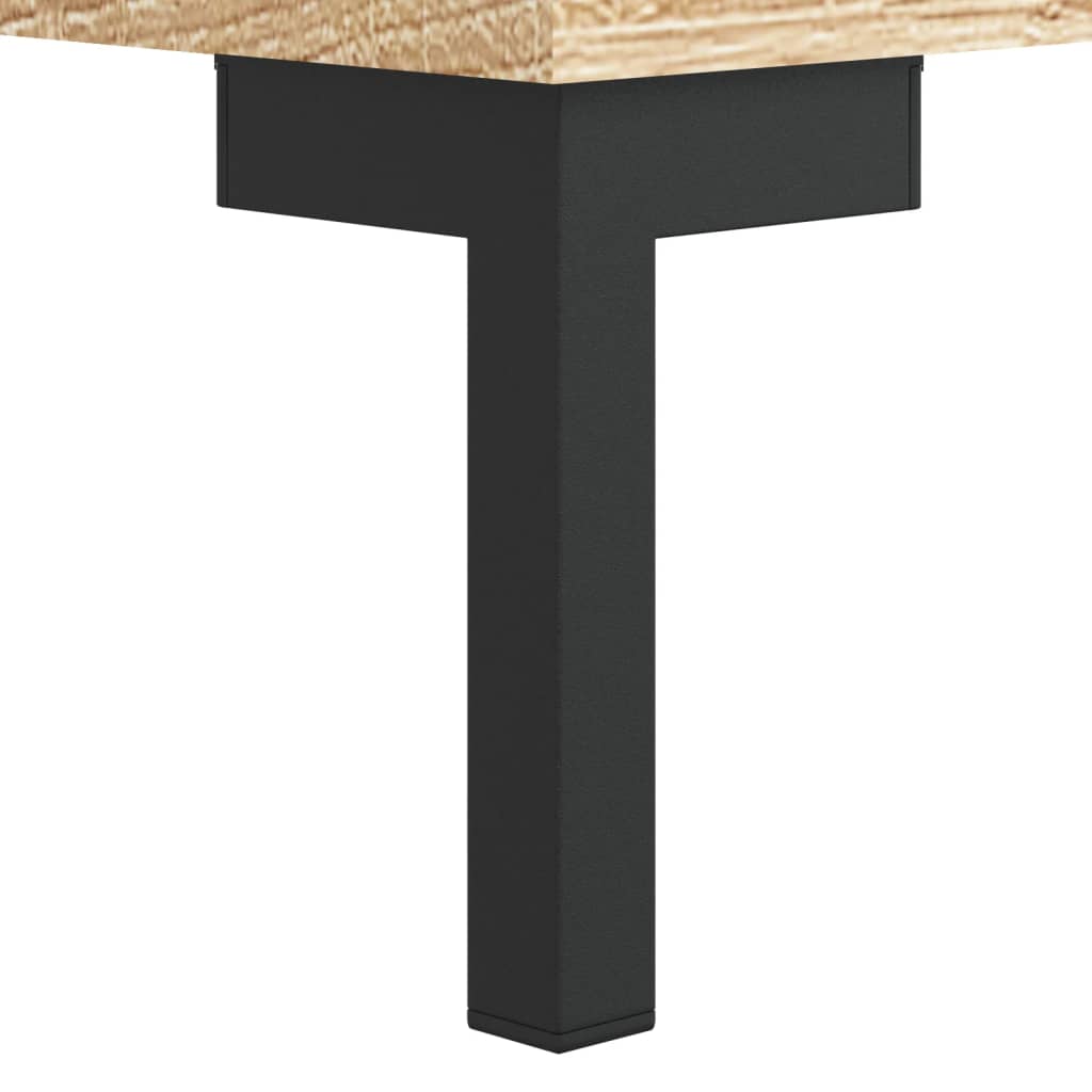 skobænk 102x35x55 cm konstrueret træ sonoma-eg