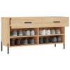 skobænk 102x35x55 cm konstrueret træ sonoma-eg