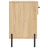 skobænk 102x35x55 cm konstrueret træ sonoma-eg