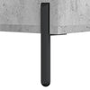 skobænk 102x35x55 cm konstrueret træ betongrå