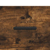 skobænk 102x35x55 cm konstrueret træ røget egetræsfarve