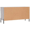 skobænk 102x35x55 cm konstrueret træ grå sonoma-eg
