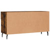 skobænk 102x35x55 cm konstrueret træ røget egetræsfarve