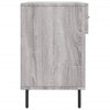 skobænk 102x35x55 cm konstrueret træ grå sonoma-eg