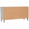 skobænk 102x35x55 cm konstrueret træ grå sonoma-eg