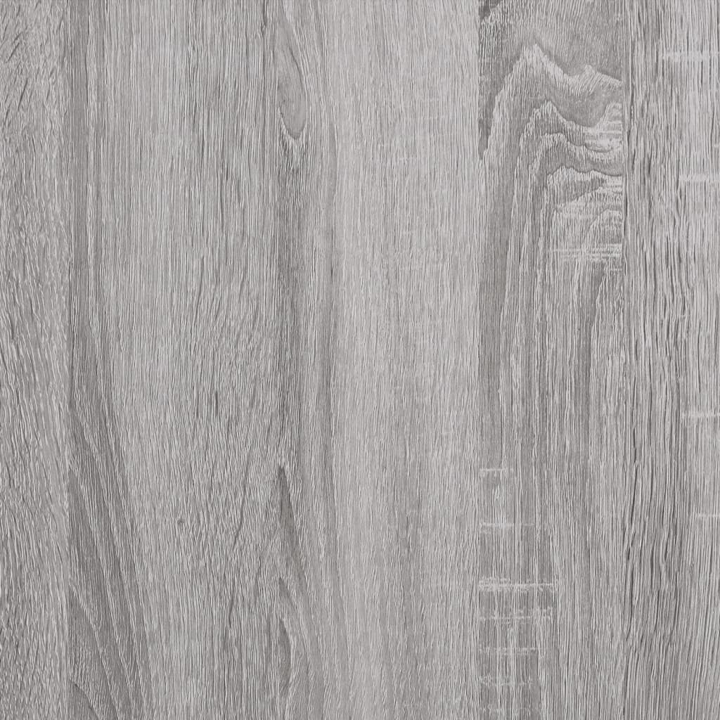 skobænk 102x35x55 cm konstrueret træ grå sonoma-eg