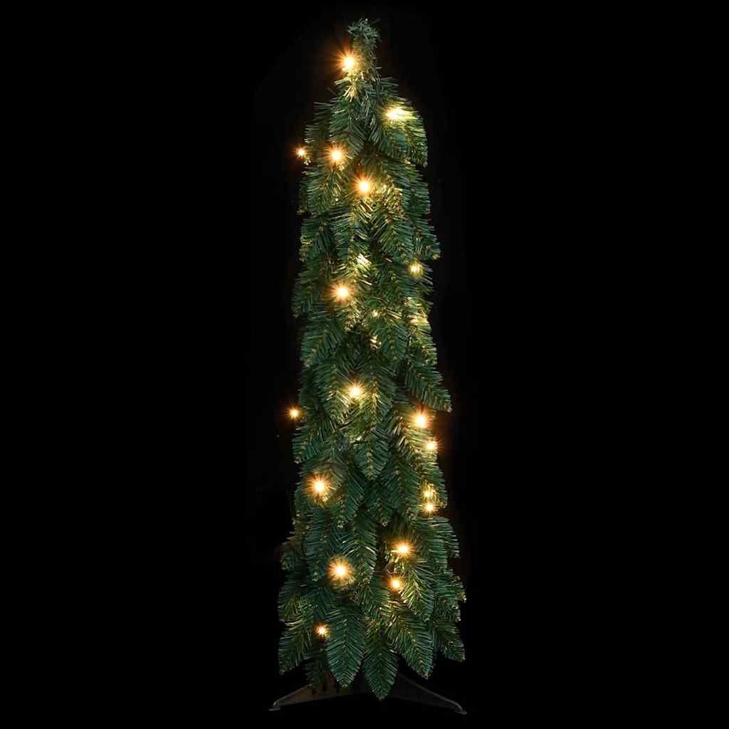kunstigt juletræ med 45 LED'er 90 cm