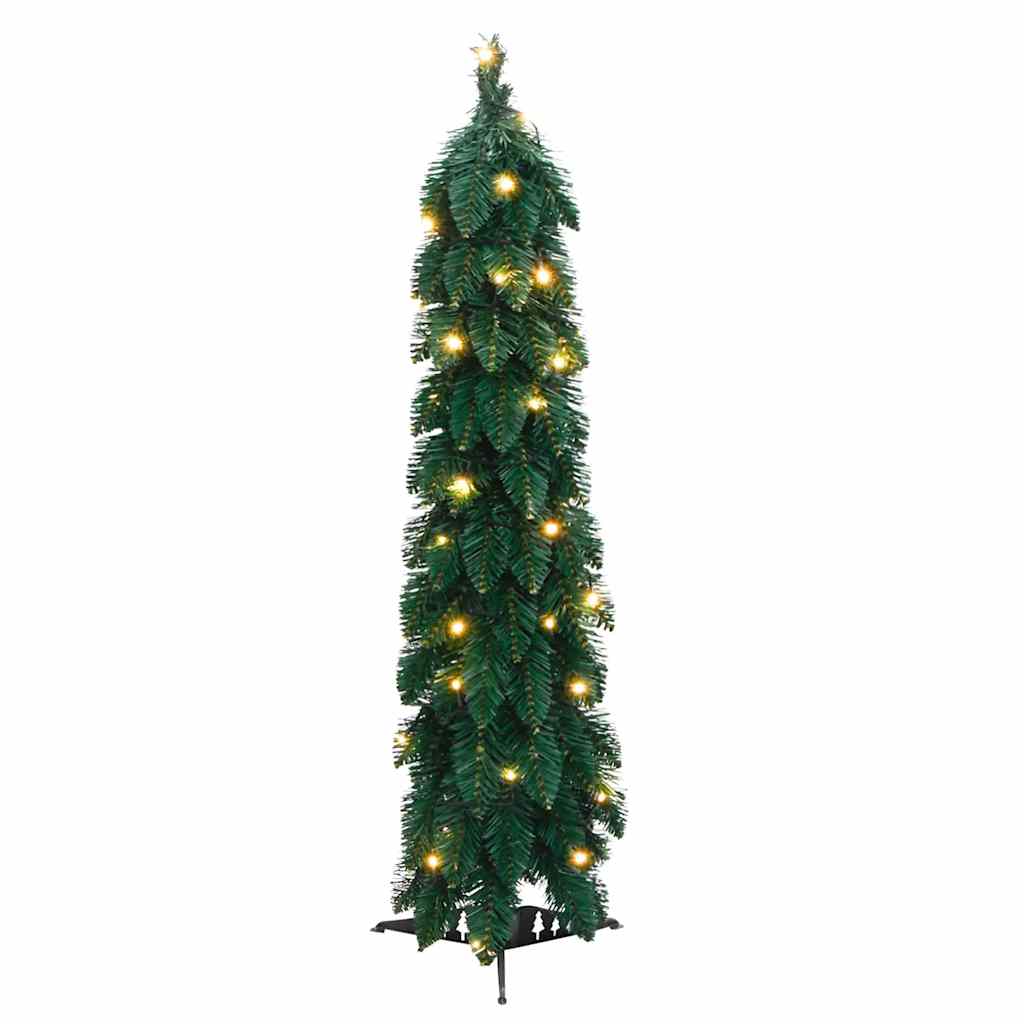 kunstigt juletræ med 45 LED'er 90 cm