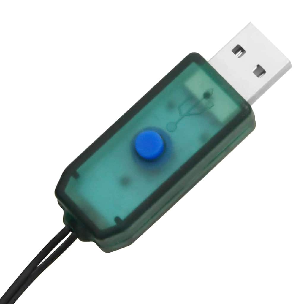 kunstigt juletræ med 80 LED'er og sne 150 cm