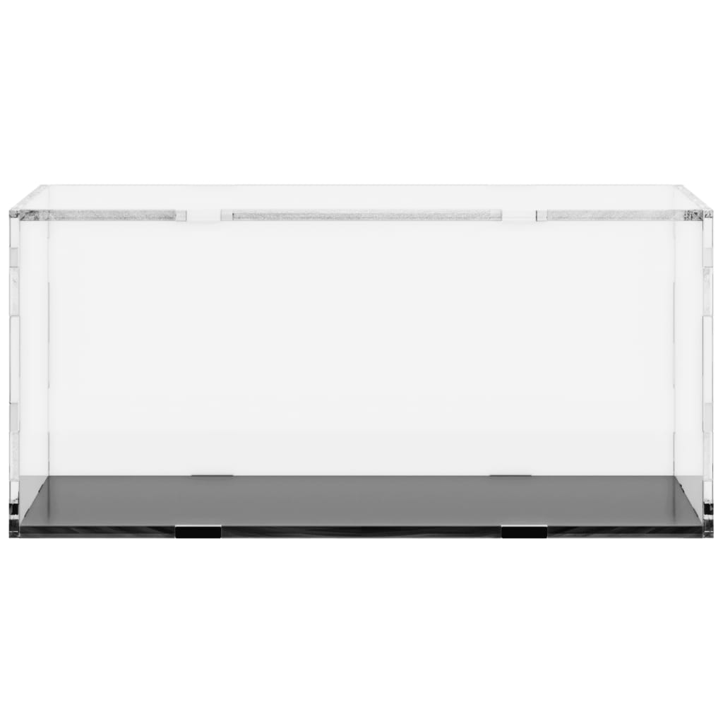displaykasse transparent 30x15x14 cm akryl