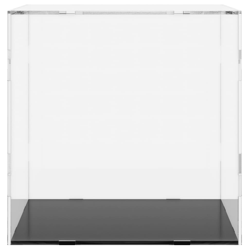 displaykasse transparent 30x30x30 cm akryl