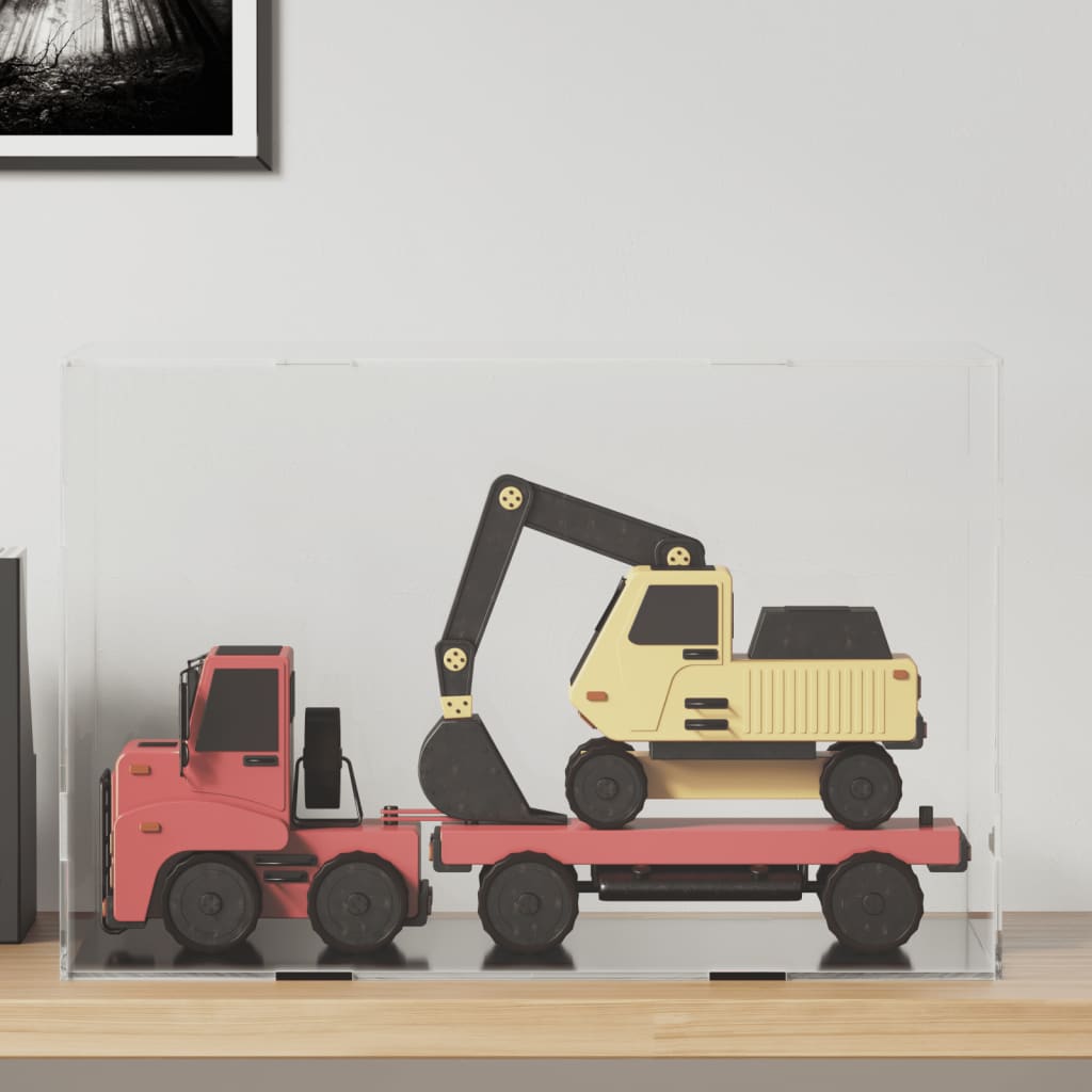 displaykasse transparent 56x36x37 cm akryl