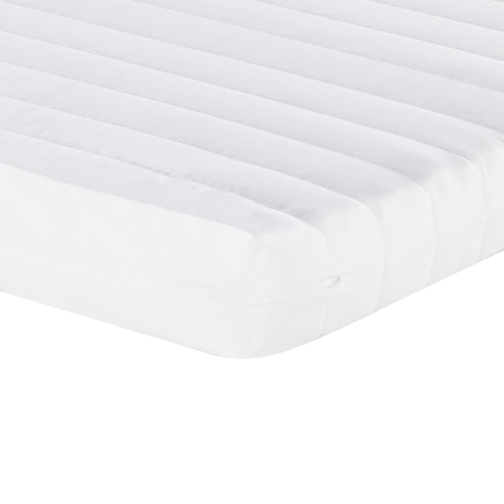 daybed med udtræk og skuffer 80x200 cm stof cremefarvet